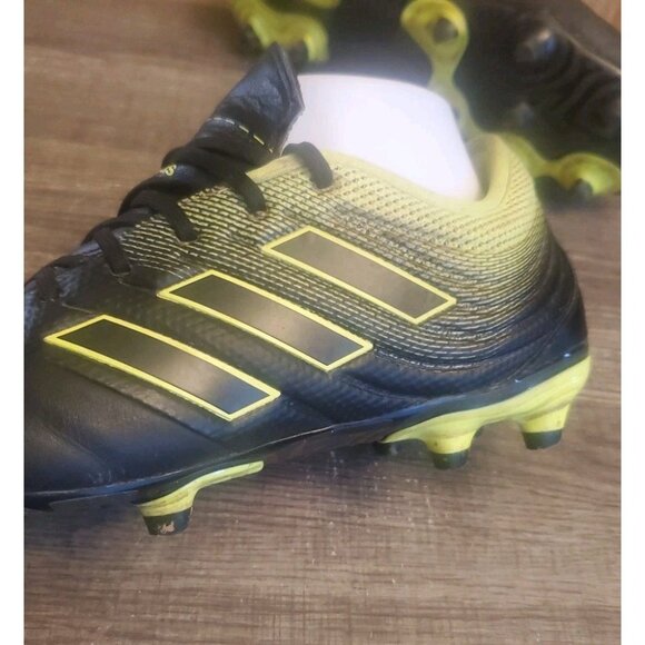 Adidas Copa Gloro 19.2 FG Soccer Cleats Mens Size 7.5 Black Yellow‎ main image 9